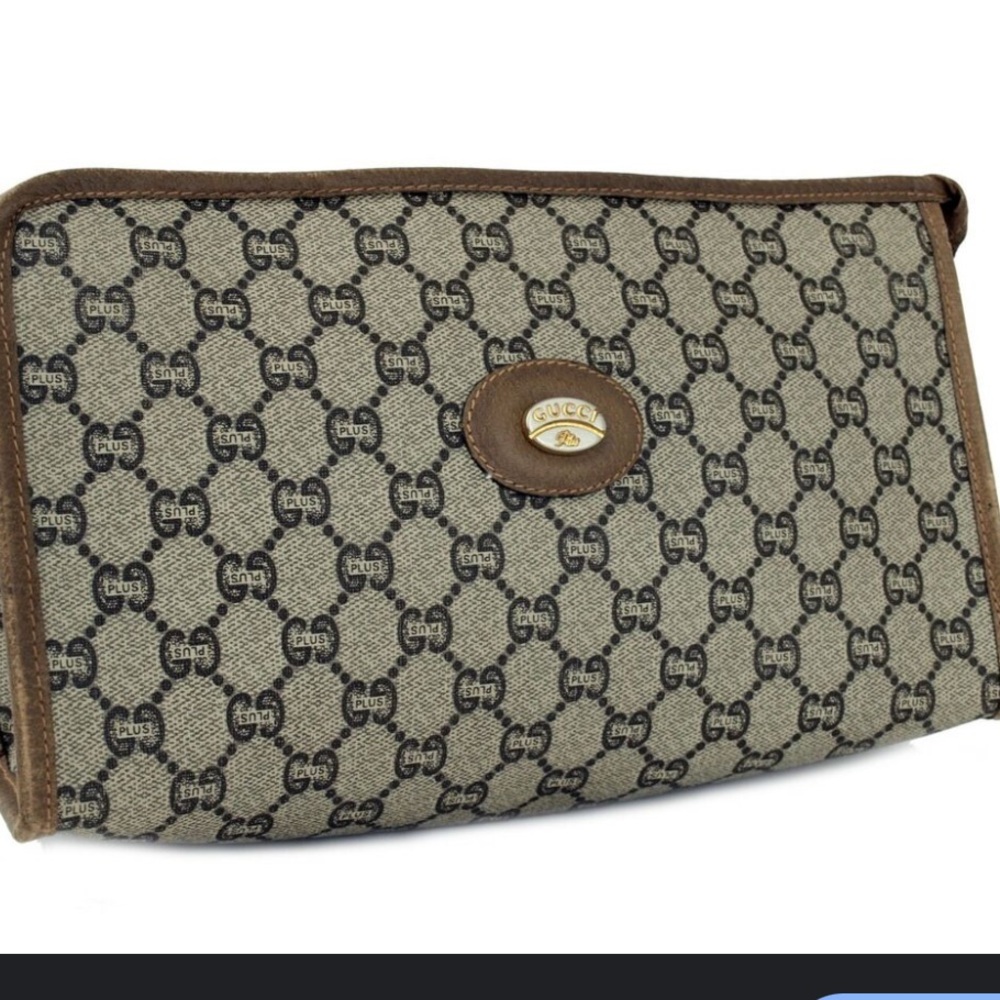 Gucci Plus Monogram Clutch